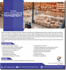 training manajemen logistik murah