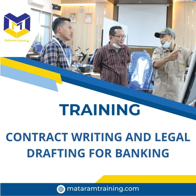 TRAINING CONTRACT WRITING AND LEGAL DRAFTING FOR BANKING