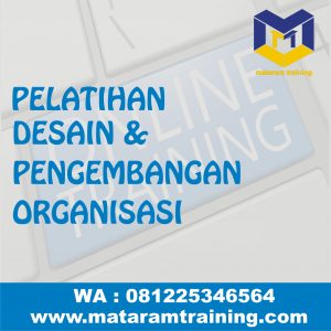 TRAINING ONLINE DESAIN & PENGEMBANGAN ORGANISASI