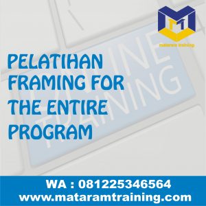 TRAINING ONLINE FRAMING FOR THE ENTIRE PROGRAM