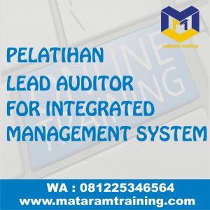 TRAINING ONLINE LEAD AUDITOR FOR INTEGRATED MANAGEMENT SYSTEM