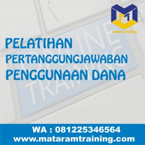 TRAINING ONLINE PERTANGGUNGJAWABAN PENGGUNAAN DANA