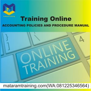 TRAINING ONLINE ACCOUNTING POLICIES AND PROCEDURE MANUAL