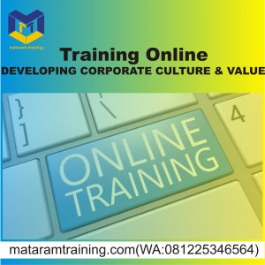 TRAINING ONLINE DEVELOPING CORPORATE CULTURE & VALUE