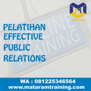 TRAINING ONLINE EFFECTIVE PUBLIC RELATIONS