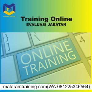 TRAINING ONLINE EVALUASI JABATAN