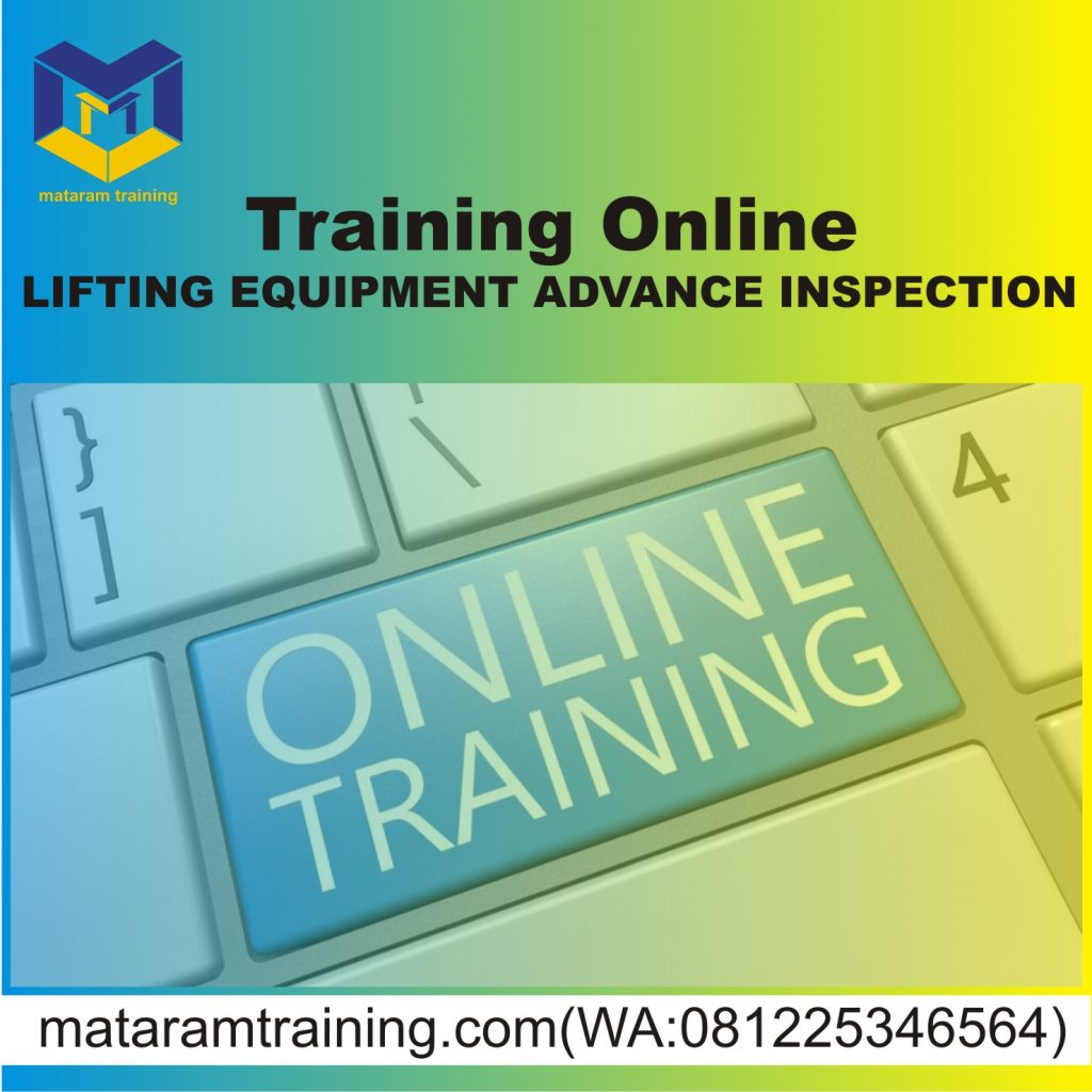 TRAINING ONLINE LIFTING EQUIPMENT ADVANCE INSPECTION
