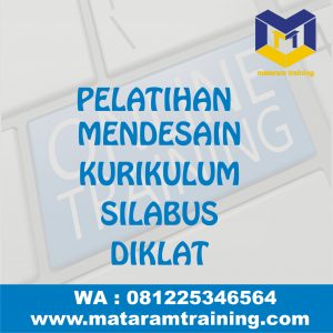 TRAINING ONLINE MENDESAIN KURIKULUM SILABUS DIKLAT