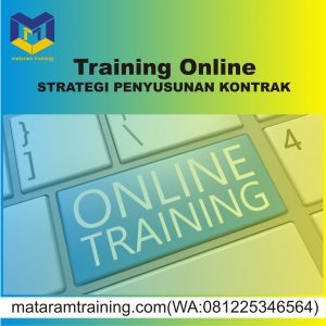 TRAINING ONLINE STRATEGI PENYUSUNAN KONTRAK