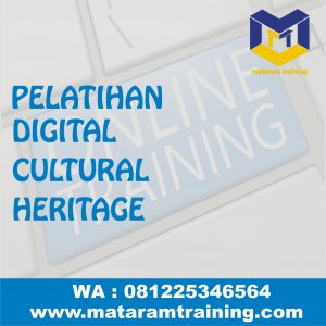 TRAINING ONLINE DIGITAL CULTURAL HERITAGE