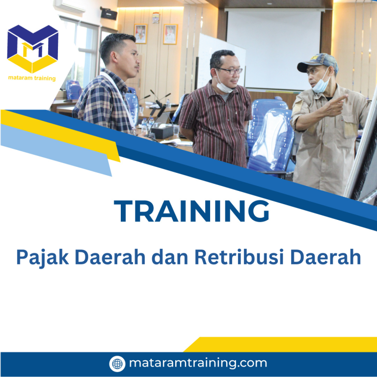 TRAINING PAJAK DAERAH DAN RETRIBUSI DAERAH