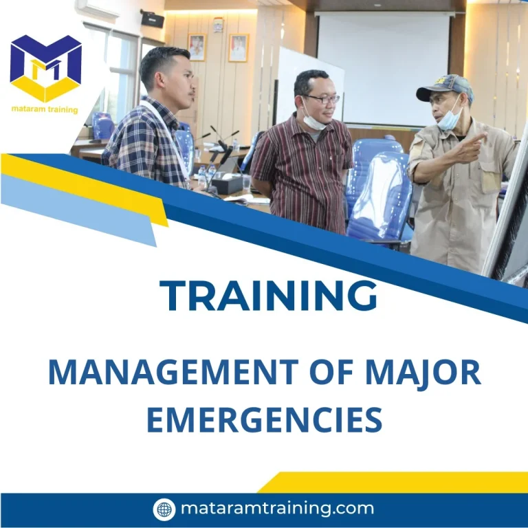 TRAINING MANAGEMENT OF MAJOR EMERGENCIES