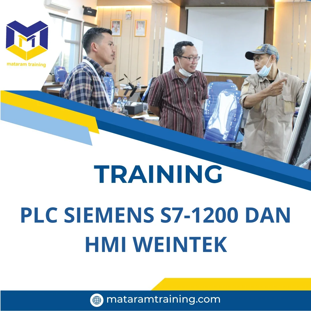 TRAINING PLC SIEMENS S7-1200 DAN HMI WEINTEK