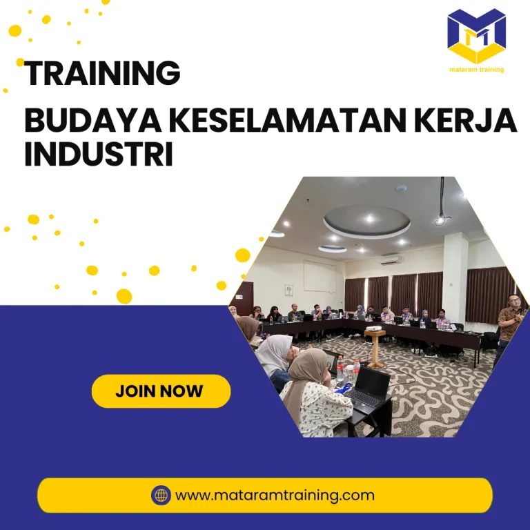 TRAINING BUDAYA KESELAMATAN KERJA INDUSTRI