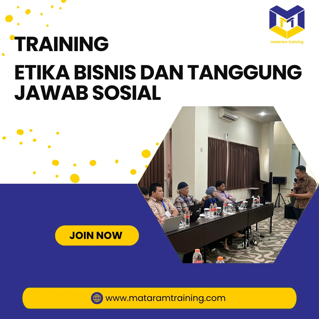 TRAINING ETIKA BISNIS DAN TANGGUNG JAWAB SOSIAL