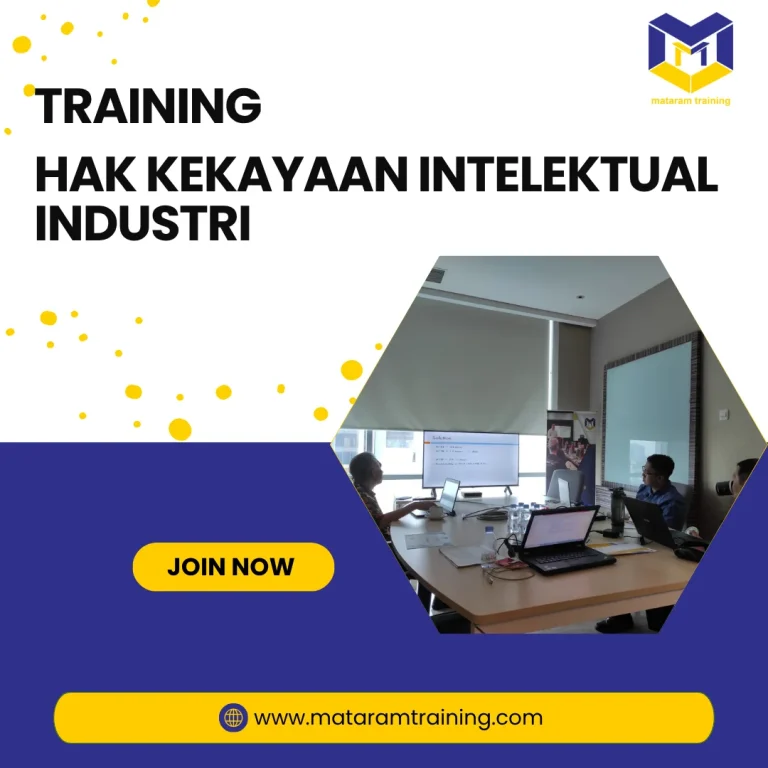 TRAINING HAK KEKAYAAN INTELEKTUAL INDUSTRI