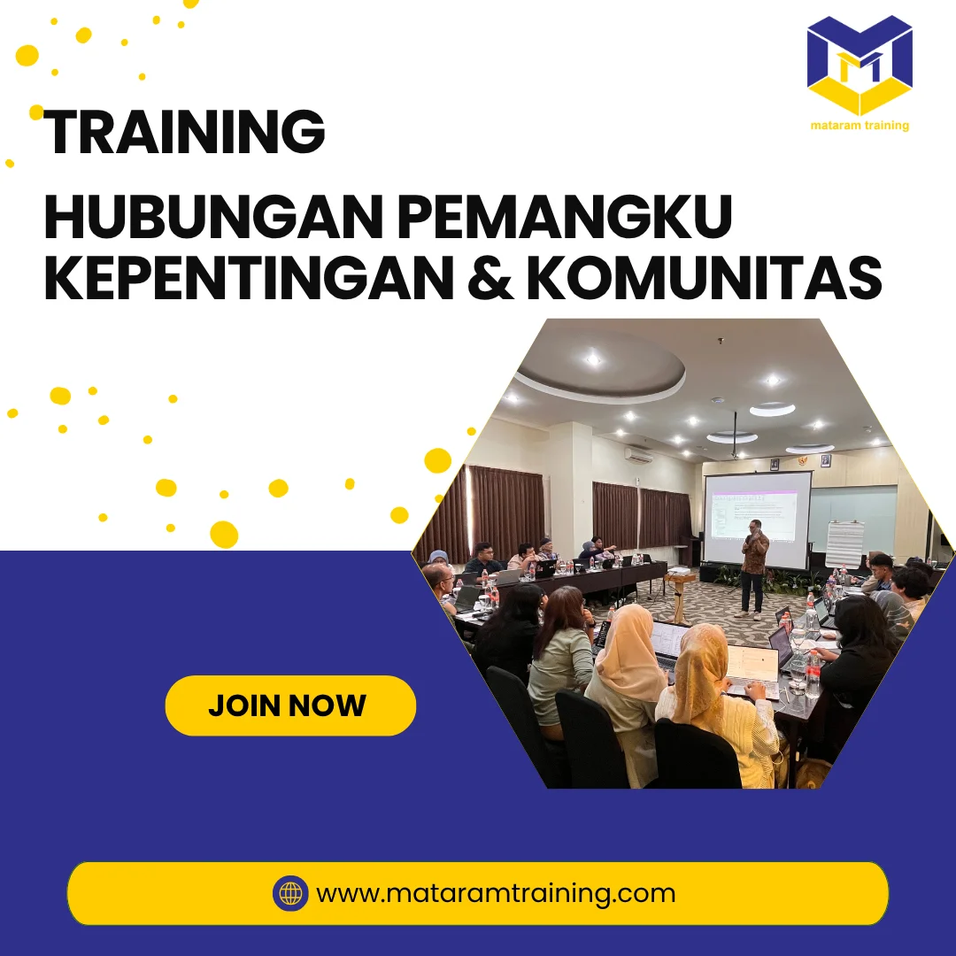 TRAINING HUBUNGAN PEMANGKU KEPENTINGAN & KOMUNITAS