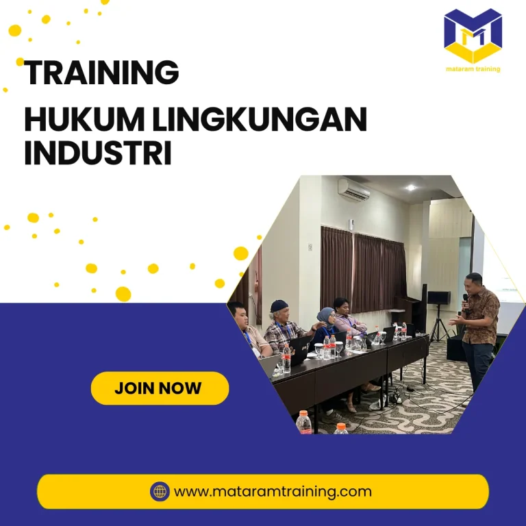 TRAINING HUKUM LINGKUNGAN INDUSTRI