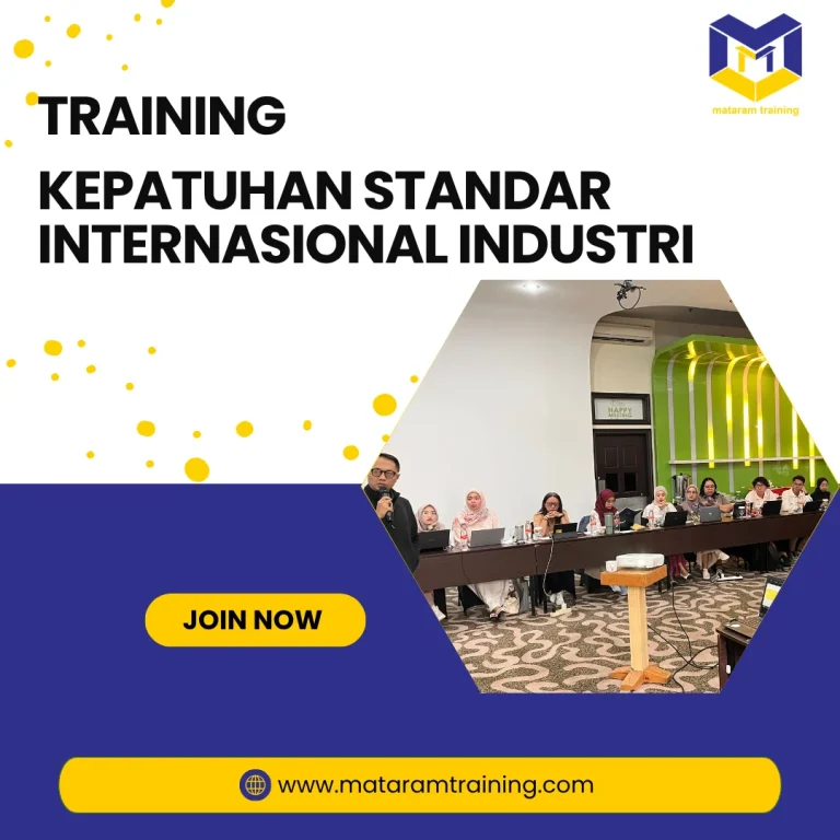 TRAINING KEPATUHAN STANDAR INTERNASIONAL INDUSTRI
