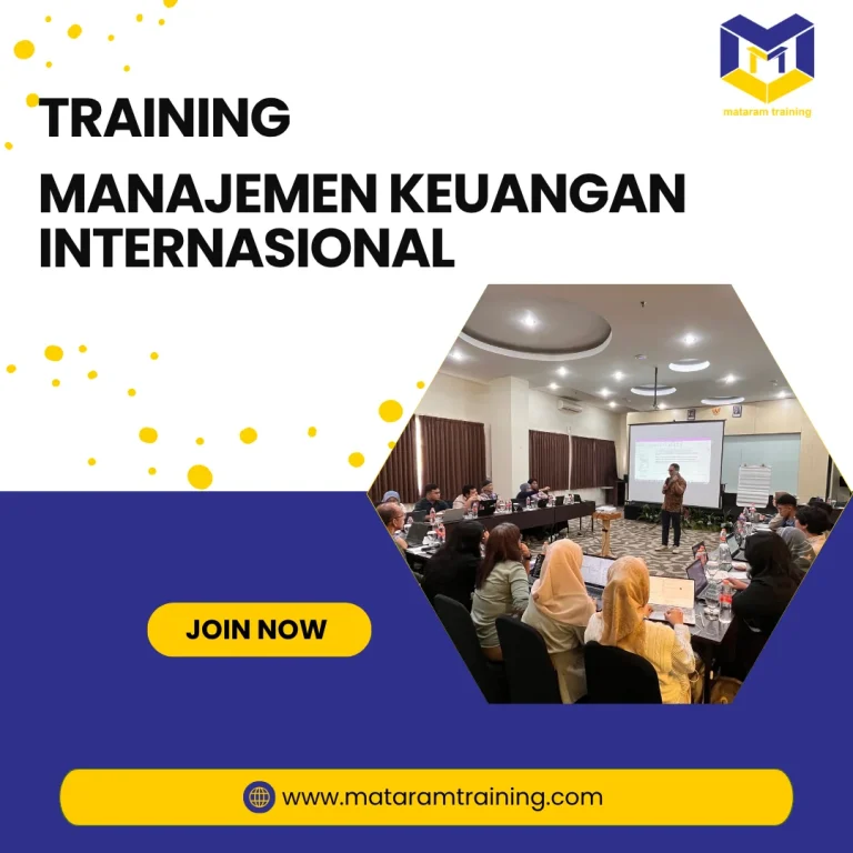 TRAINING MANAJEMEN KEUANGAN INTERNASIONAL