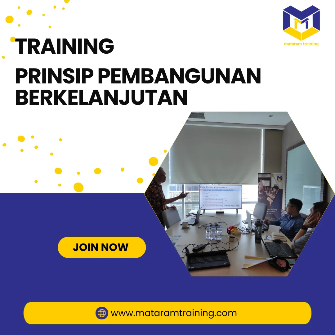 TRAINING PRINSIP PEMBANGUNAN BERKELANJUTAN