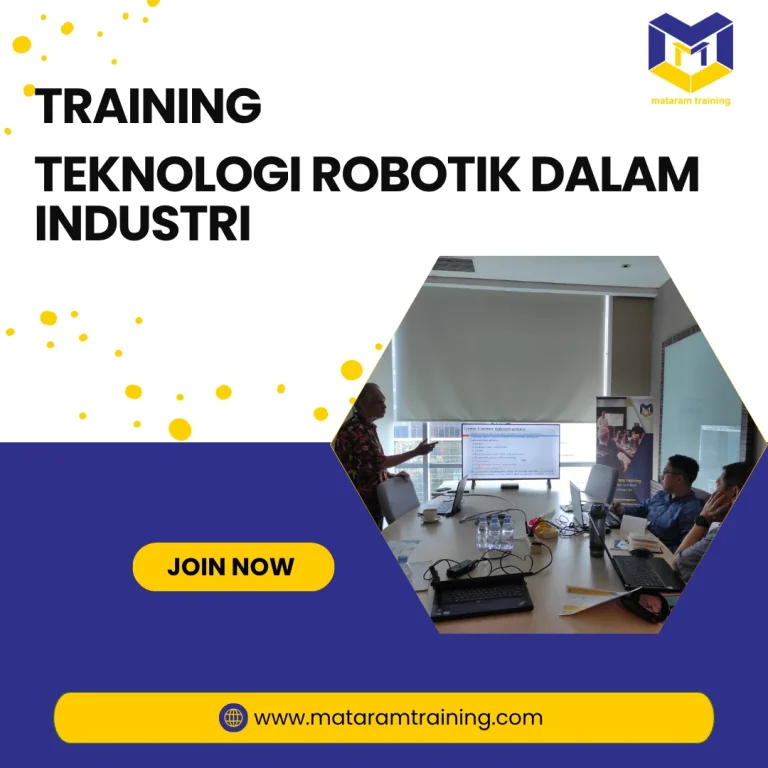TRAINING TEKNOLOGI ROBOTIK DALAM INDUSTRI