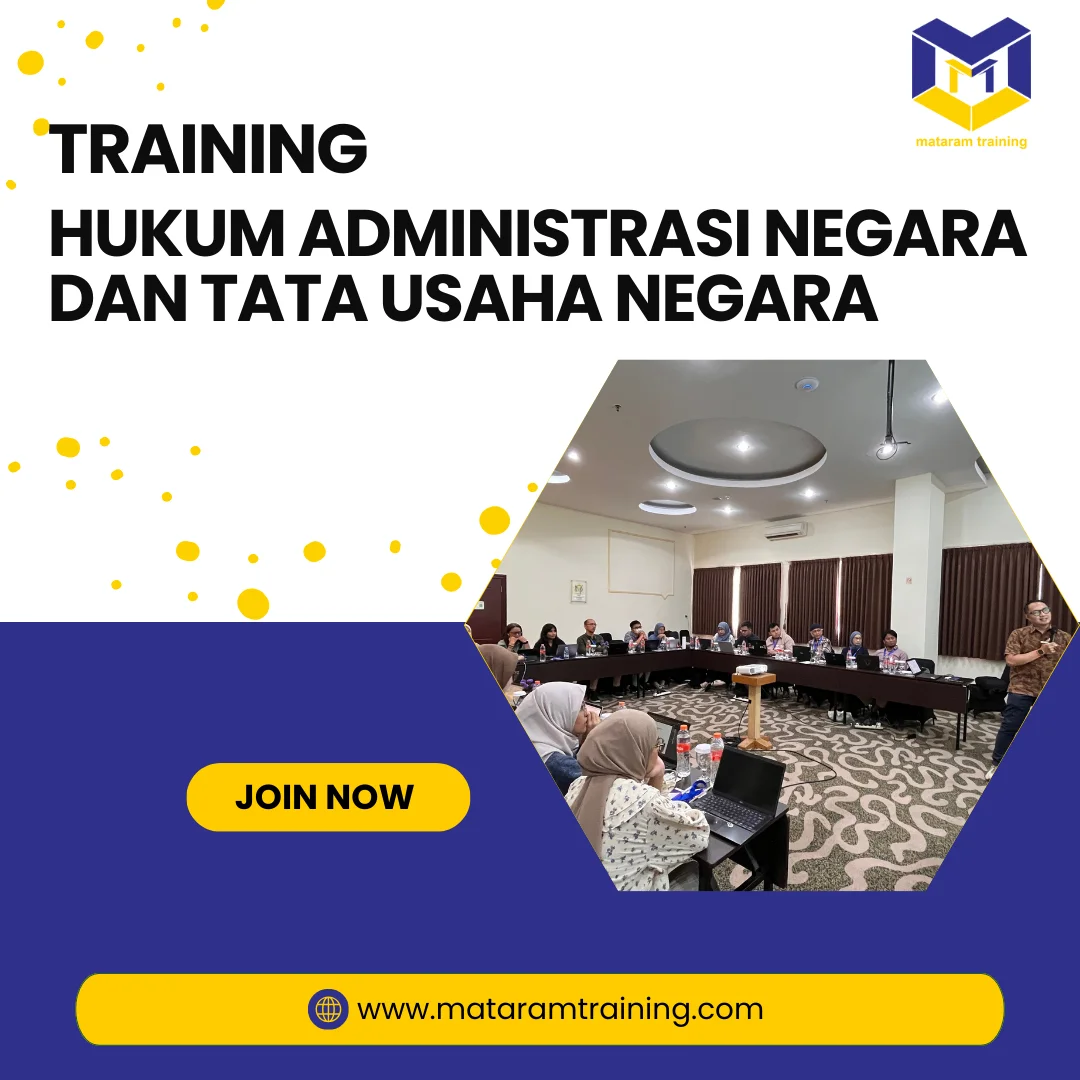 TRAINING HUKUM ADMINISTRASI NEGARA DAN TATA USAHA NEGARA