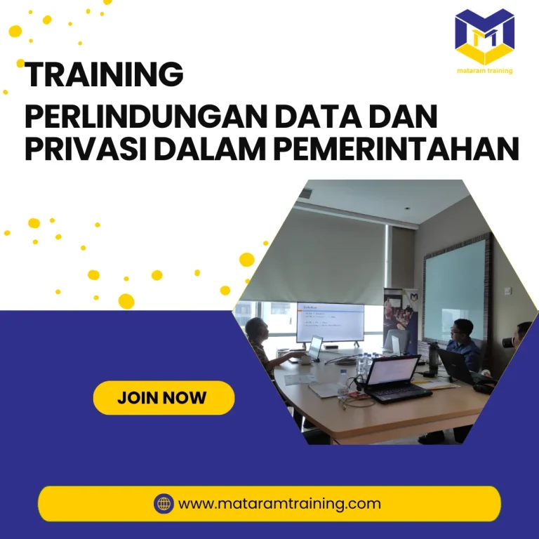 TRAINING PERLINDUNGAN DATA DAN PRIVASI DALAM PEMERINTAHAN