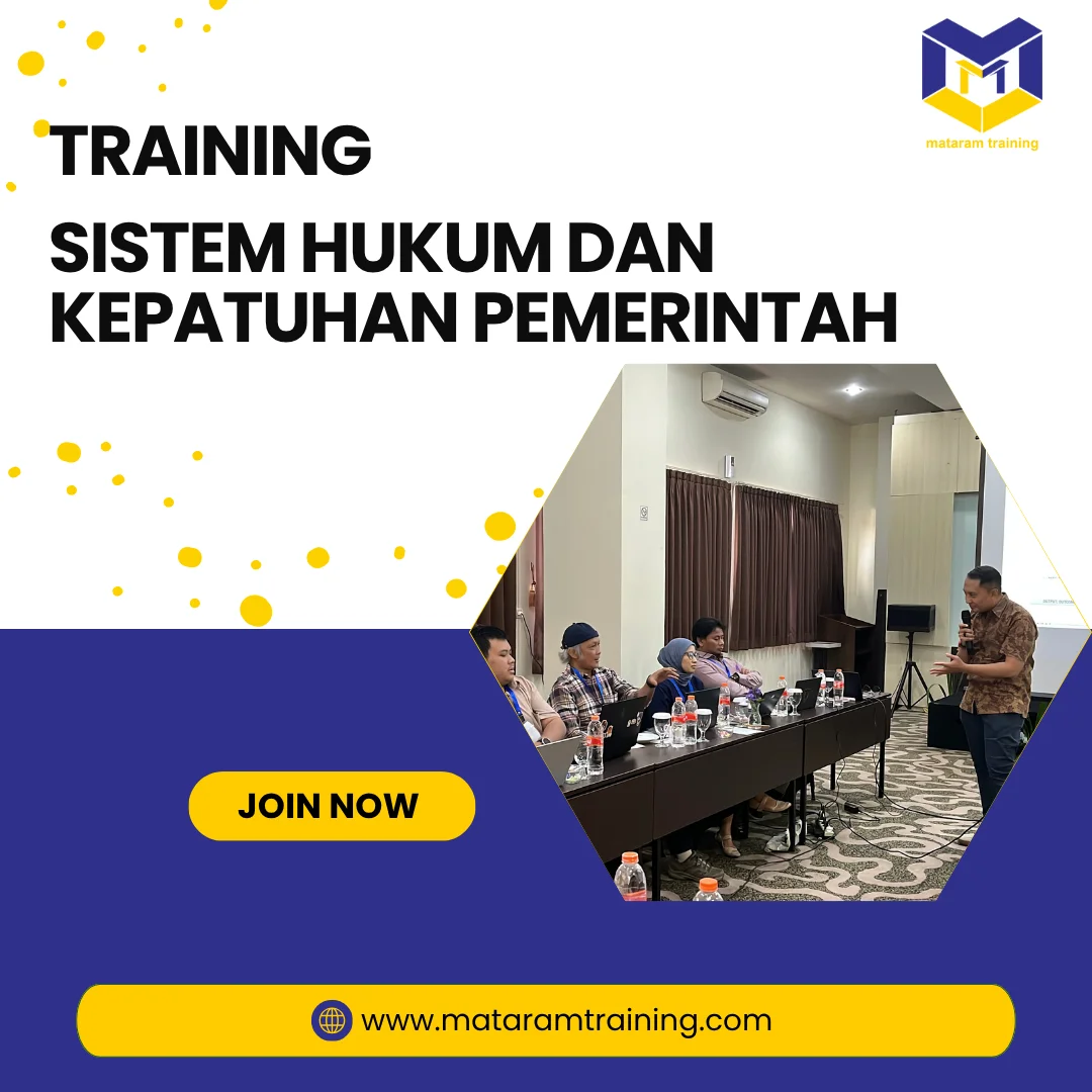 TRAINING SISTEM HUKUM DAN KEPATUHAN PEMERINTAH