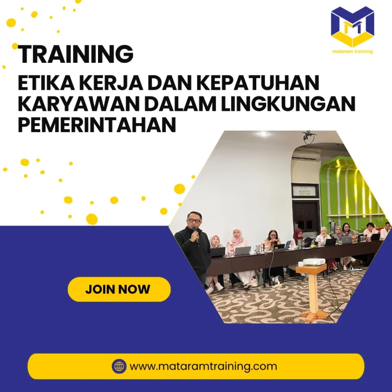TRAINING ETIKA KERJA DAN KEPATUHAN KARYAWAN DALAM LINGKUNGAN PEMERINTAHAN JAKARTA