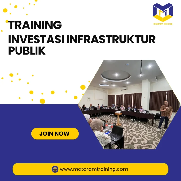 TRAINING INVESTASI INFRASTRUKTUR PUBLIK