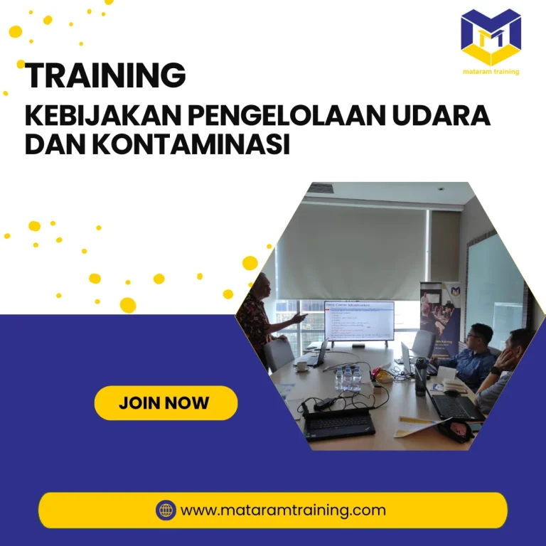 TRAINING KEBIJAKAN PENGELOLAAN UDARA DAN KONTAMINASI JAKARTA