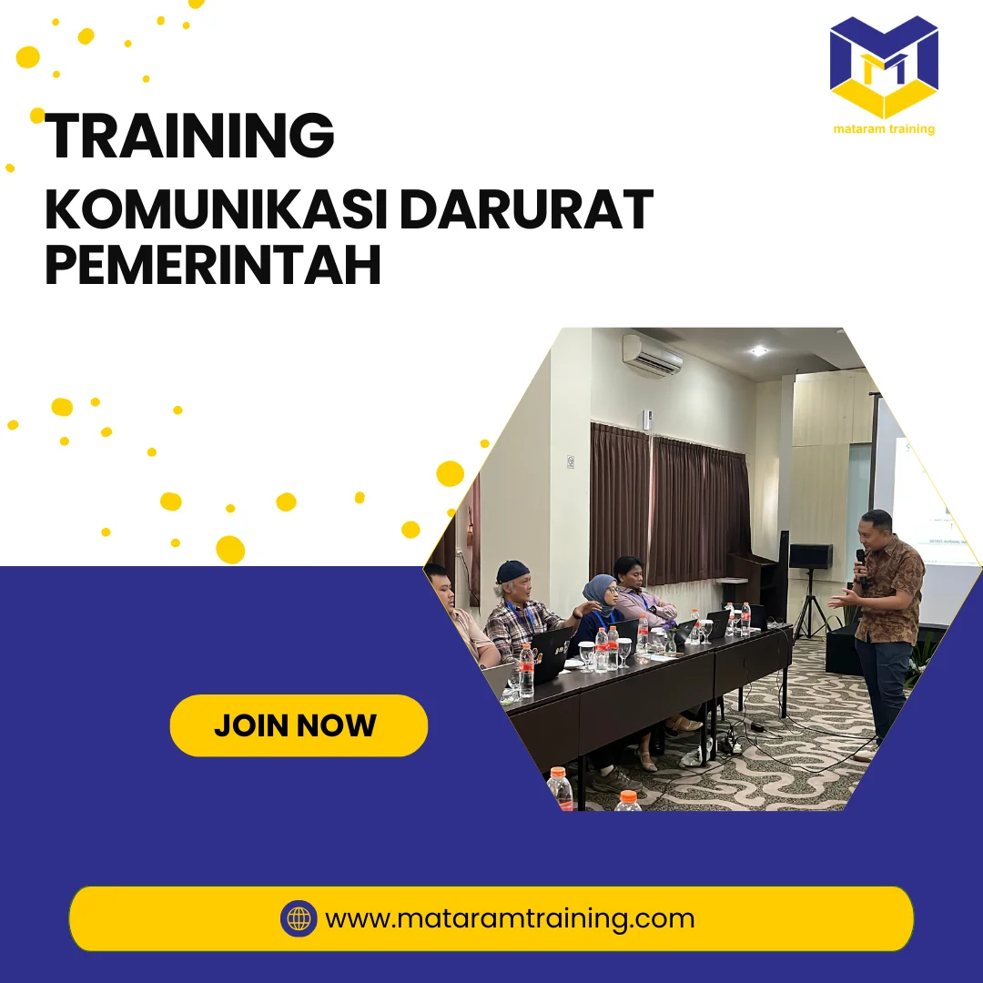 TRAINING KOMUNIKASI DARURAT PEMERINTAH