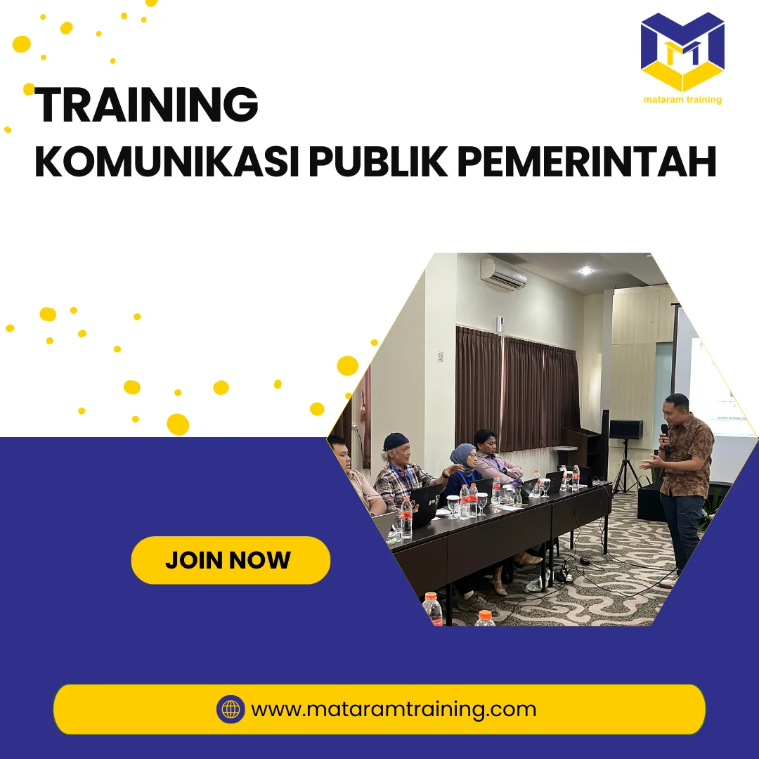 TRAINING KOMUNIKASI PUBLIK PEMERINTAH