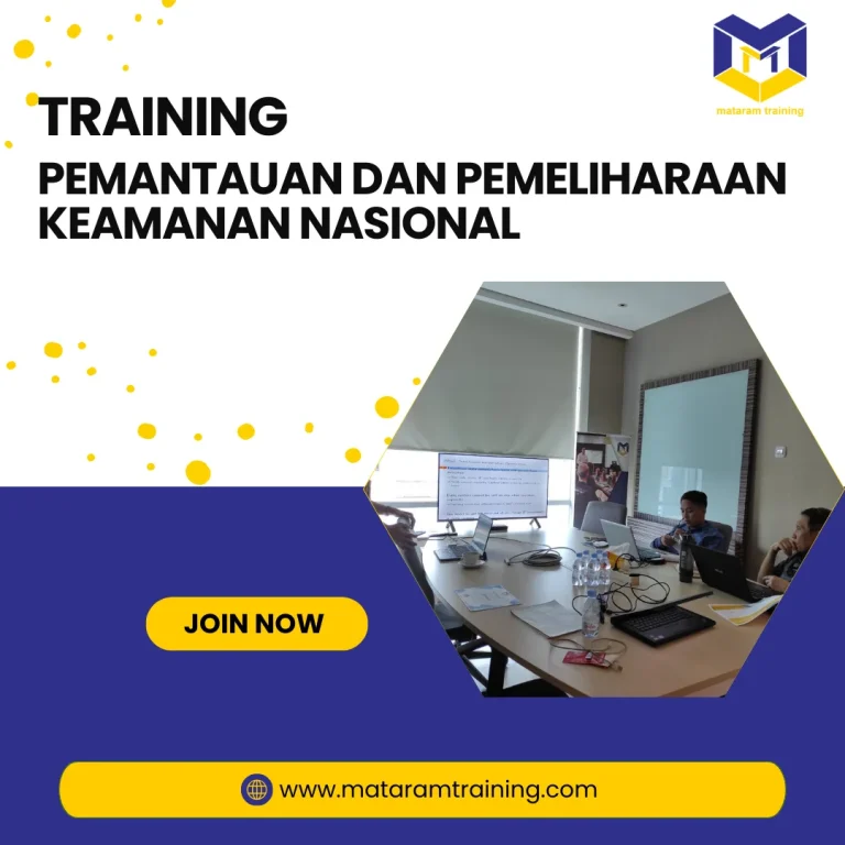 TRAINING PEMANTAUAN DAN PEMELIHARAAN KEAMANAN NASIONAL JAKARTA