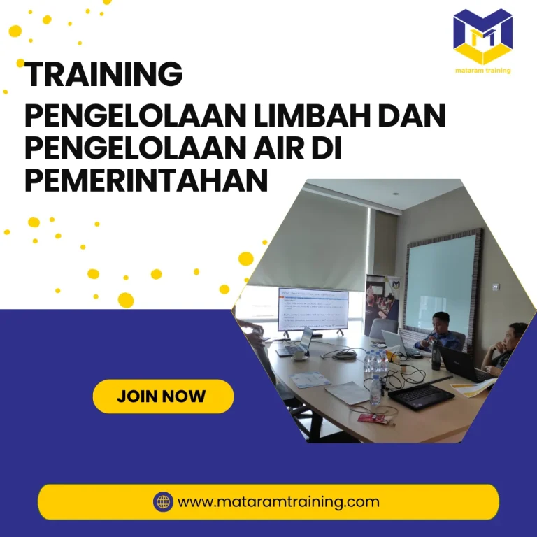 TRAINING PENGELOLAAN LIMBAH DAN PENGELOLAAN AIR DI PEMERINTAHAN JAKARTA