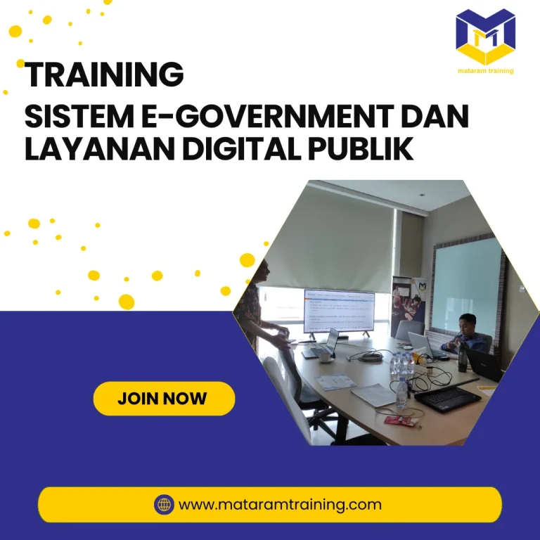 TRAINING SISTEM E-GOVERNMENT DAN LAYANAN DIGITAL PUBLIK
