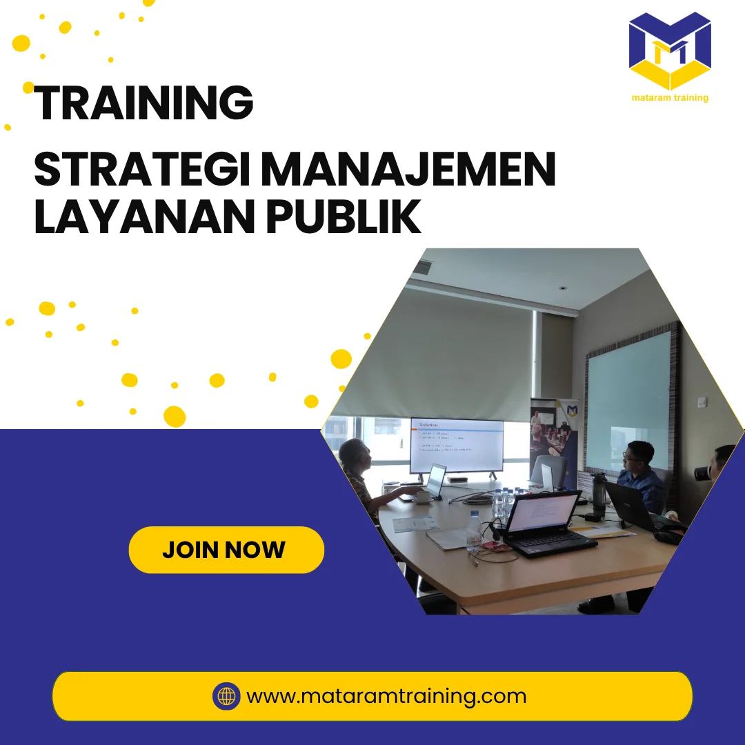 TRAINING STRATEGI MANAJEMEN LAYANAN PUBLIK