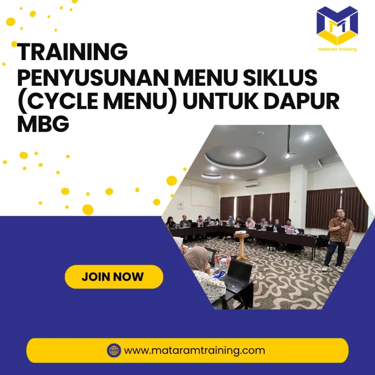 training perencanaan menu gizi