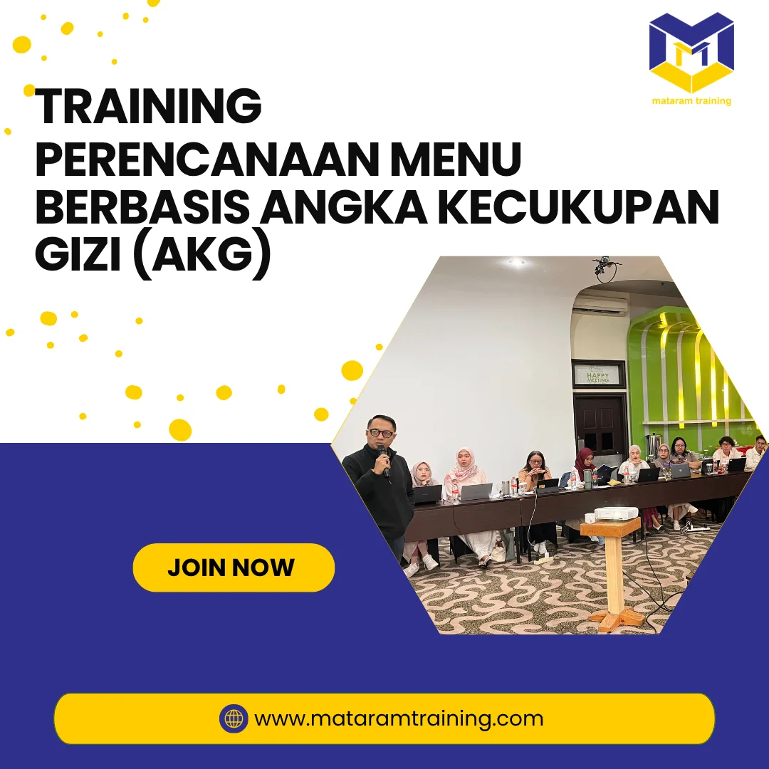 training standar kebutuhan gizi