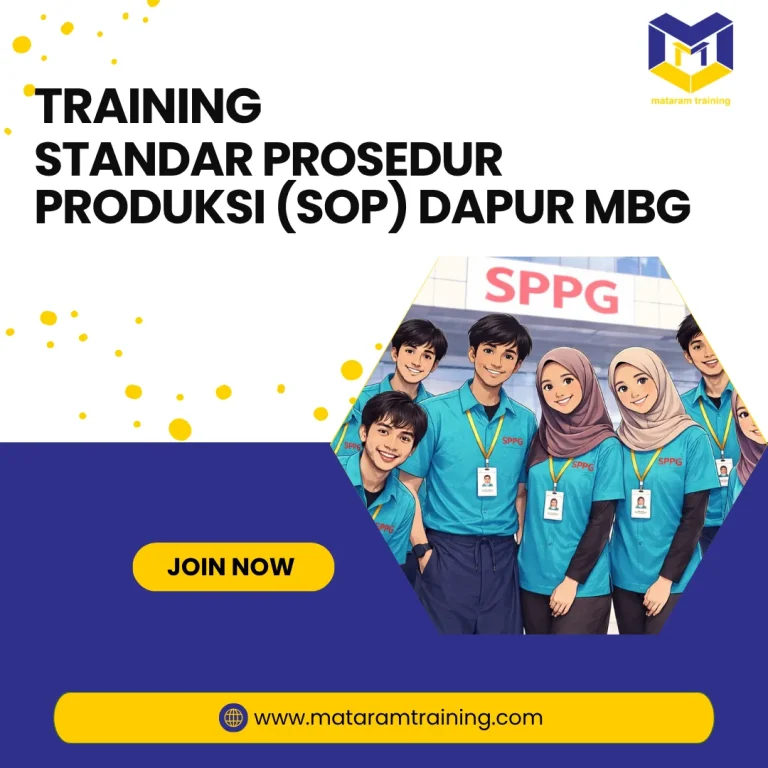 training prosedur kerja dapur jakarta