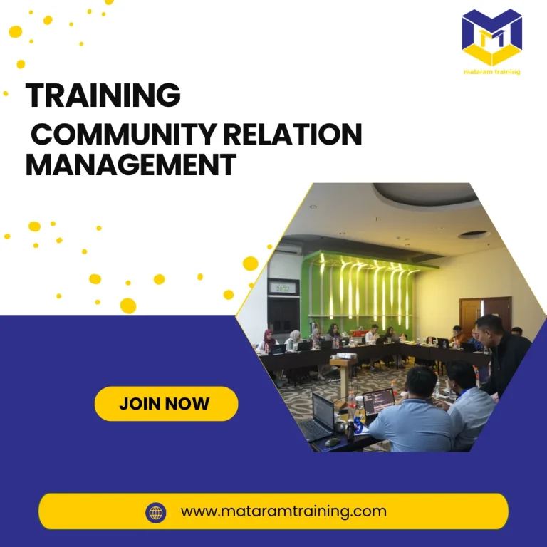 TRAINING COMMUNITY RELATION MANAGEMENT